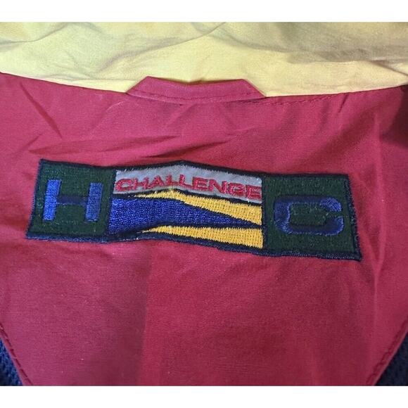 Vtg HC Sailing Jacket Mens L Color Block Racing Gear CHALLENGE NR 2104 Lined - Picture 12 of 13